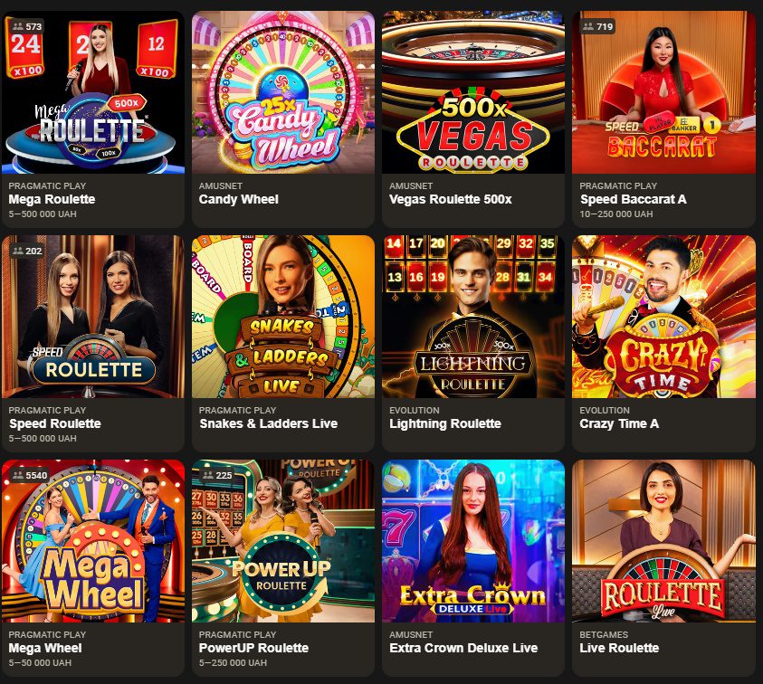 Live Casino — Dude Bet