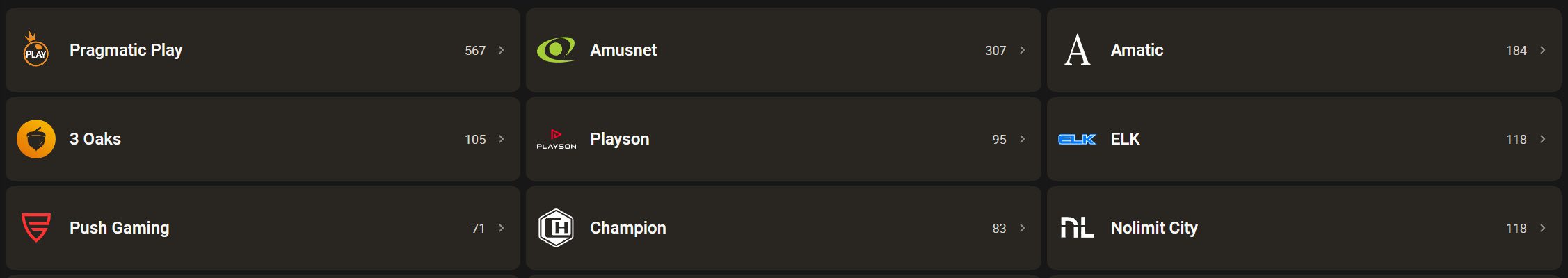 Постачальники софту Dude bet